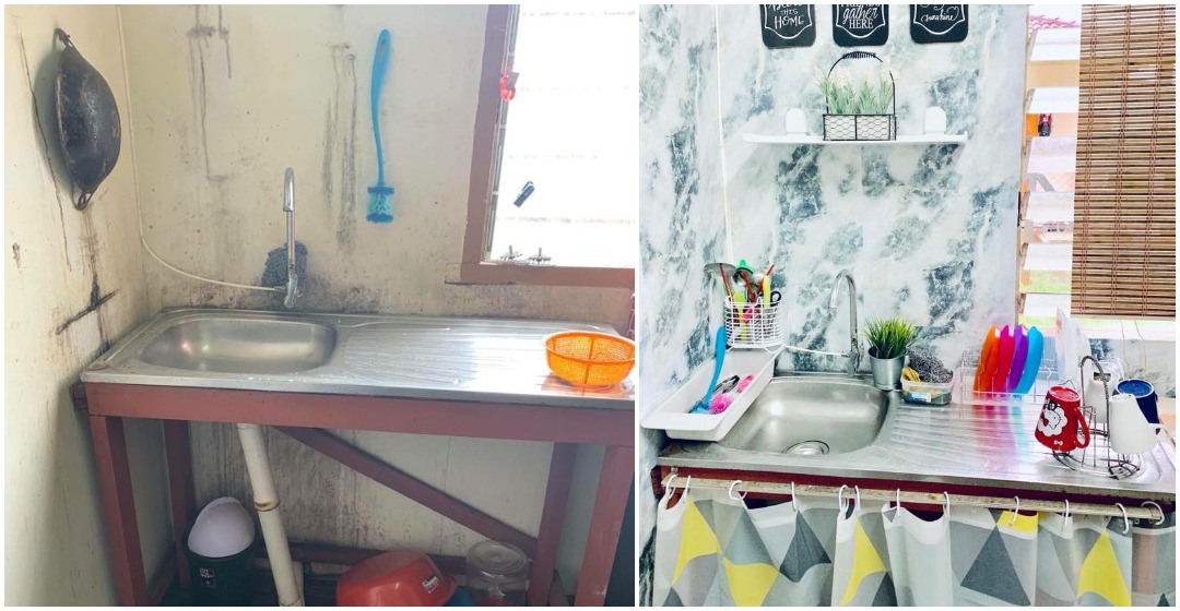 Lihat Bagaimana Wanita Ini Makeover Dapur Bajetnya. Serius Cantik!
