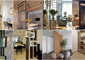 [30 Gambar] Idea Divider Rumah. Pemisah Ruang Yang Cantik & Moden!