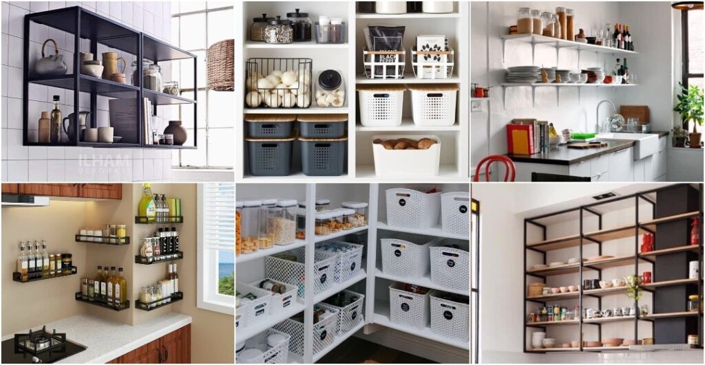 [33 Gambar] Idea Rak Di Dapur. Ringkas & Mudah Capai! – Ilham Dekorasi