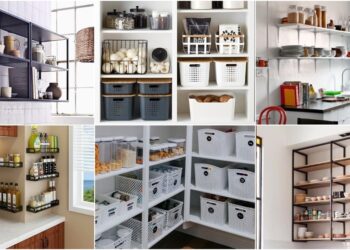 [33 Gambar] Idea Rak Di Dapur. Ringkas & Mudah Capai!