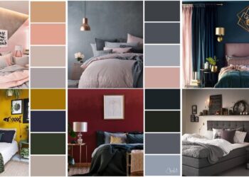 [15 Gambar] Padanan Warna Tema Menarik & Moden Untuk Bilik Tidur. Serius Lawa!