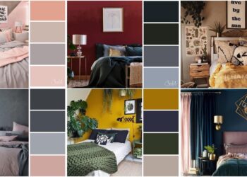 [15 Gambar] Padanan Warna Tema Menarik & Moden Untuk Bilik Tidur. Serius Lawa!