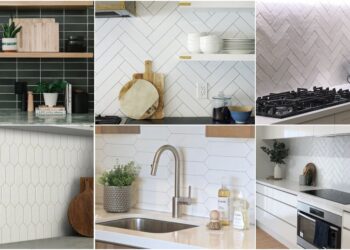 [22 Gambar] Idea Backsplash Untuk Kemasan Dinding Bahagian Dapur