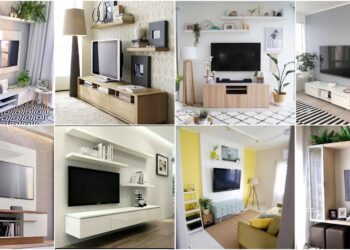[23 Gambar] Idea Rak & Kabinet TV