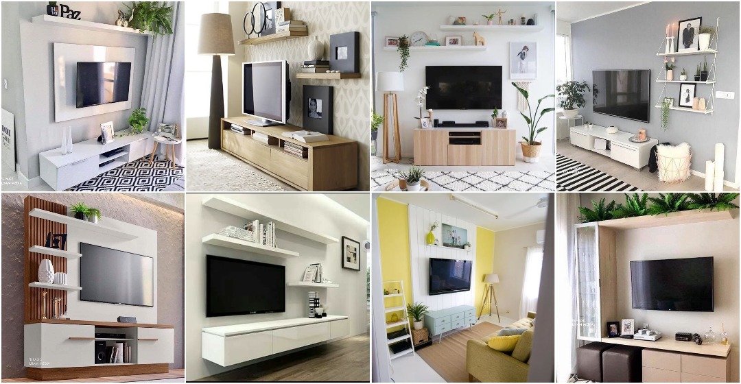 [23 Gambar] Idea Rak & Kabinet TV