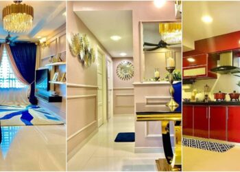 Dekorasi Rumah Flat Kos Rendah 680 Sqft. Kecil, Ruang Terhad Tapi Nampak Elegan & Mewah!