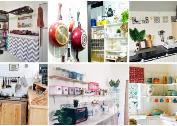 (30 Gambar) Idea Hias Dapur Bajet Tanpa Kabinet Dapur. Sangat Menarik!