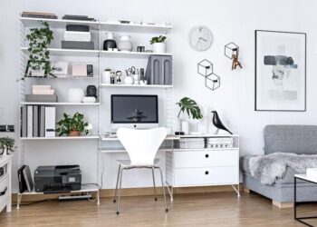 [14 Gambar] Koleksi Idea ‘Home Office’ Untuk Anda Lebih Bersemangat Bekerja Dari Rumah.