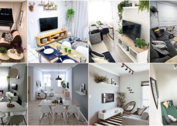 [21 Gambar] Idea Dekorasi Ruang Tamu Kecil & Sempit